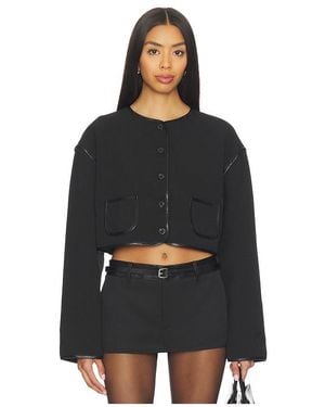 Lioness Twilight Crop Jacket - Black