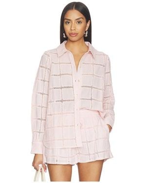 Cami NYC Tomei Cotton Top - Pink
