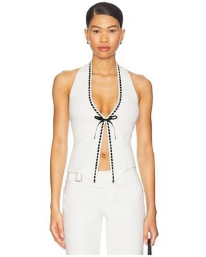 With Jean Gigi Top - White