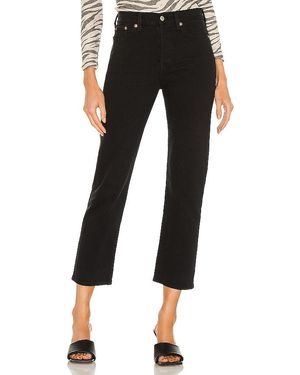 Levi's Gerade Wedgie Straight - Schwarz