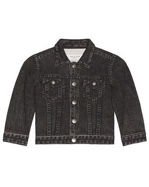 Rag & Bone Jeansjacke Mini Miramar - Schwarz