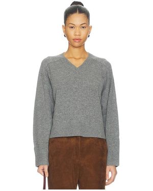 Sold Out NYC The Cashmere V-Neck - Gray