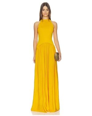 Solid & Striped The Isola Dress - Yellow