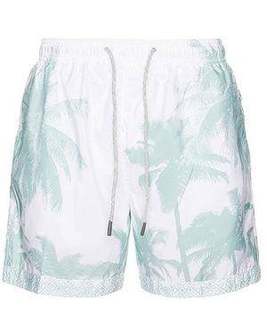 Vintage Summer Shorts - Blau
