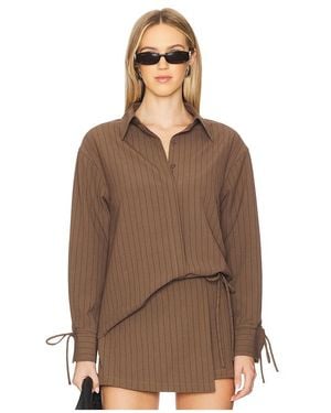 Line & Dot Koa Shirt - Brown
