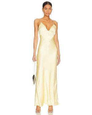 Bardot Capri Diamonte Slip Dress - Metallic