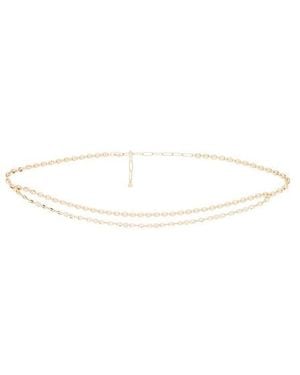 Ettika La Correa De Cadena En Color Oro Metálico Talla En - Blanco