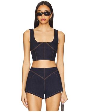 Nakedvice Alba Top - Blue