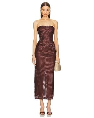 Michael Costello Kleid Opal - Mehrfarbig