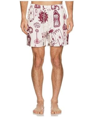 Oas Cantina Swim Shorts - Pink