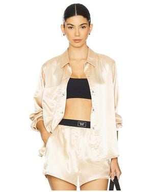 Heroine Sport Satin Shirt - Natural