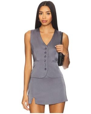 ALL THE WAYS Betty Vest Top - Blue