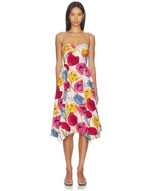 Free People X Revolve Cherish Midi Dress - Red