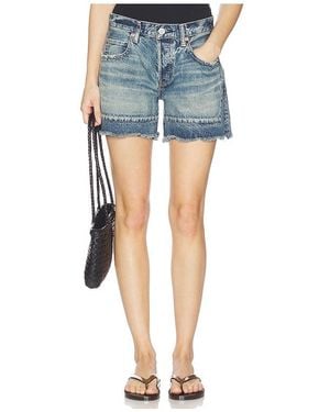 Moussy Remo Remake Shorts En Color Azul Talla (También En 25, 24, 26, 27, 28, 30)