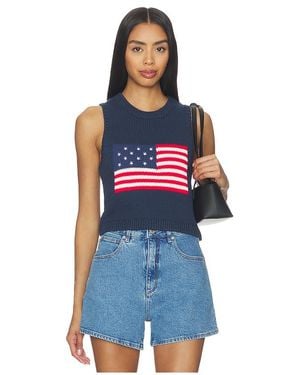 Show Me Your Mumu Milo Tank En Color Azul Marino Talla (También En S, Xs, M, Xl)