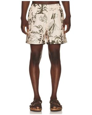 Oas Poplan Swim Shorts - Natural