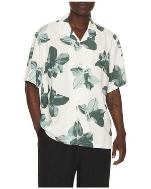 Rag & Bone Avery Printed Shirt - White