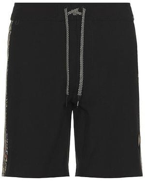 Roark Passage Hemp Swim Short En Color Negro Talla (También En 32)