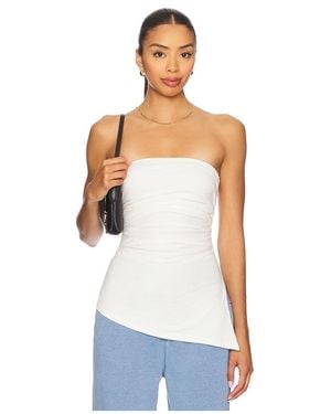 GOOD AMERICAN Super Stretch Jersey Tube Top - White