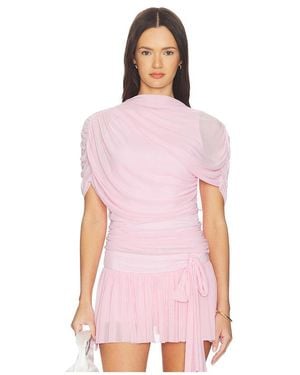 Amanda Uprichard X Revolve Evianna Top - Pink