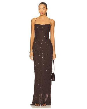 Bec & Bridge Arielle Slip Maxi Dress - Brown