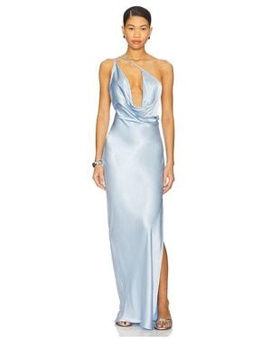 SNDY'S X Revolve Johanna Cowl Neck Maxi - Blue