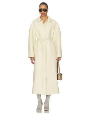 Diana Milkanova Studio Oversized Coat - White