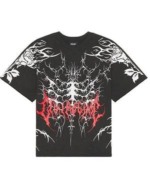 Civil Regime Ribs Dungeon Tee - Black