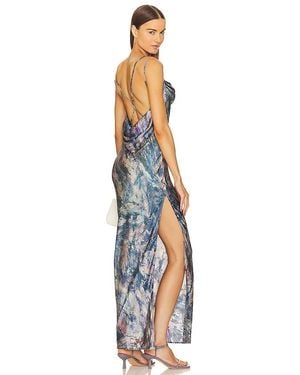 Michael Costello X Revolve Braxton Dress - Blue