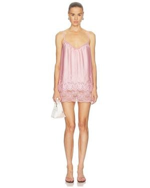 Frankie's Bikinis First Crush Satin Mini Dress - Multicolour