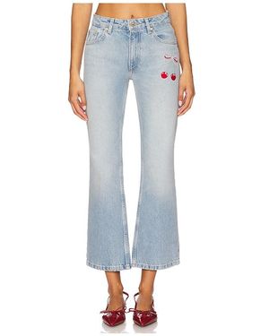 LoveShackFancy Hose Sami - Blau