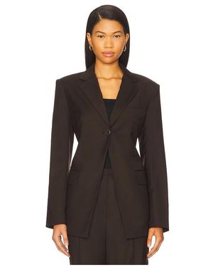 Helmut Lang Cut Away Blazer - Black