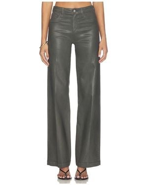 L'Agence Scottie Wide Leg Pant - Grey