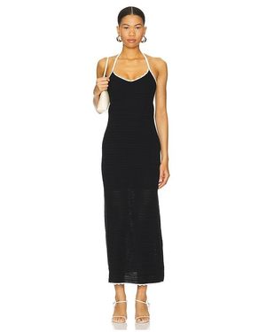 Bec & Bridge Maxivestido Halter Ravyn En Color Negro Talla (También En Xl)