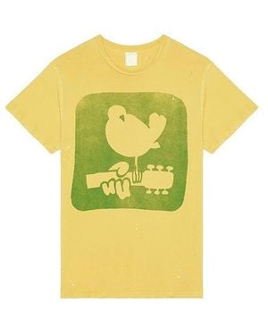 MadeWorn Woodstock T-Shirt - Yellow