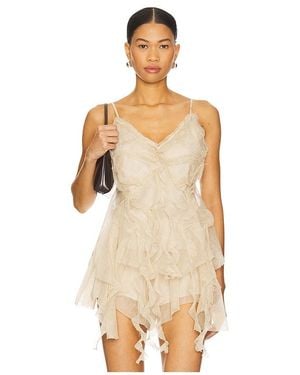 MARRKNULL Linen Top - Natural