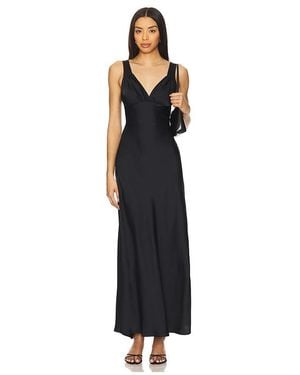 WeWoreWhat Maxikleid - Schwarz