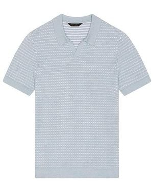 Rhone Johnny Collar Polo - Blue