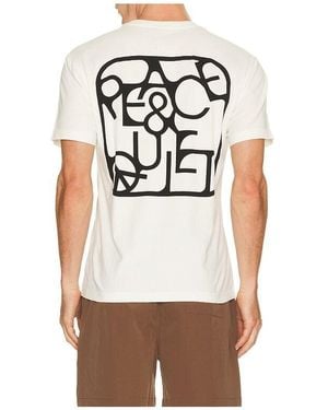 Museum of Peace & Quiet Scramble T-Shirt - Brown