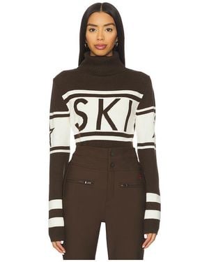 Perfect Moment Schild セーター - ブラウン