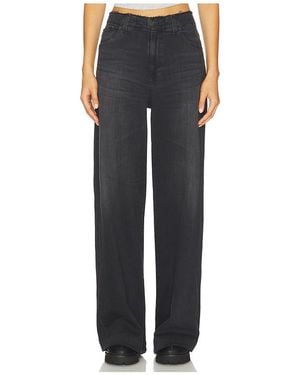 AG Jeans Deven Wide Leg Jeans - Black