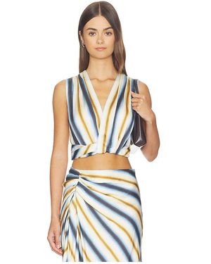 A.L.C. Brooklyn Top En Talla (También En 2, 4, 6, 8, 10) - Blanco