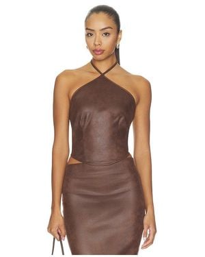 Nia Penrose Top - Brown