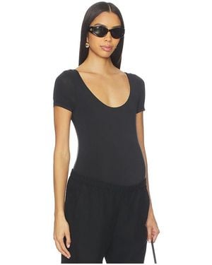 BUMPSUIT Scoop Neck Bodysuit - Black