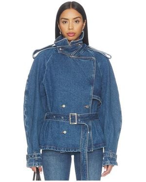 Anine Bing Pascale Trench - Blue