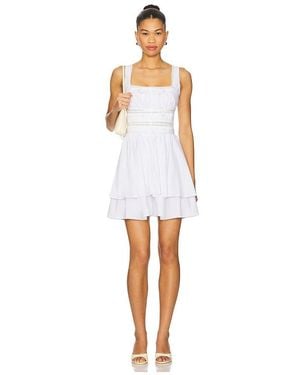 Astr Melaine Dress - White