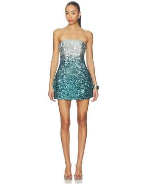 retroféte Tancy Dress - Blue