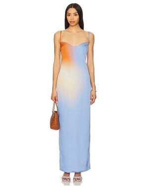 Baobab Medusa Maxi Dress - Blue