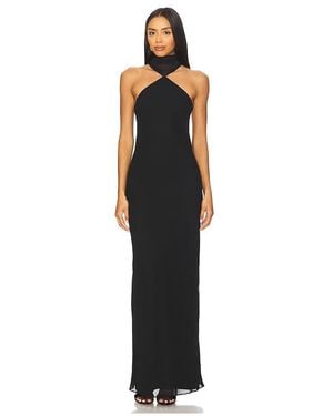 Amanda Uprichard Ashton Maxi Dress - Black