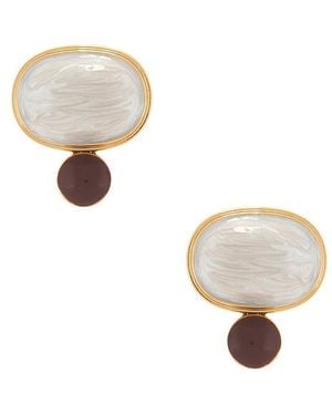 Heaven Mayhem Solara Earrings - White